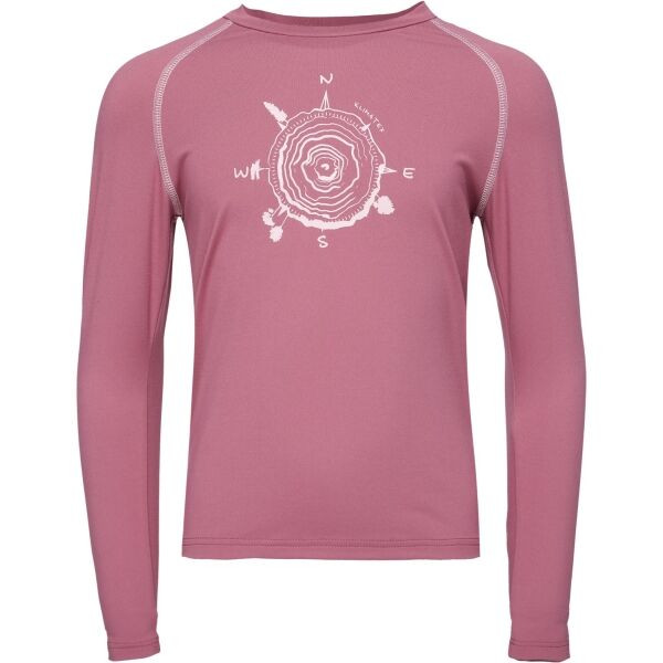 Klimatex SYRUS Dětské funkční triko, růžová, velikost