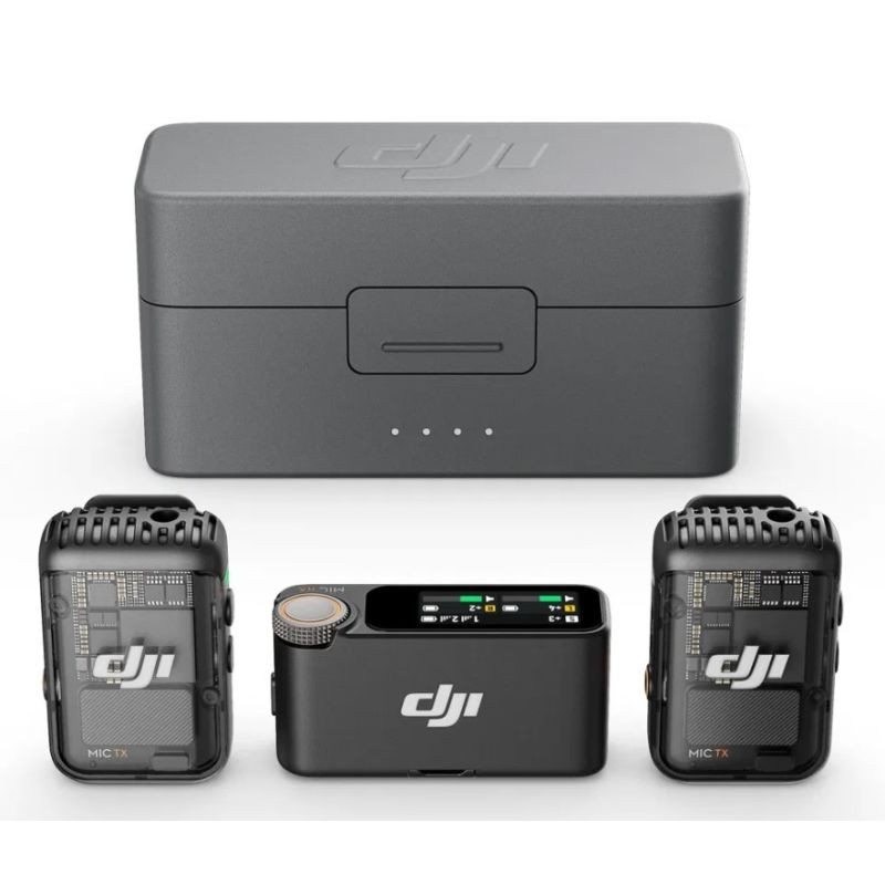 DJI Mic 2 - 2 TX + 1 RX + Charging Case - ROZBALENO