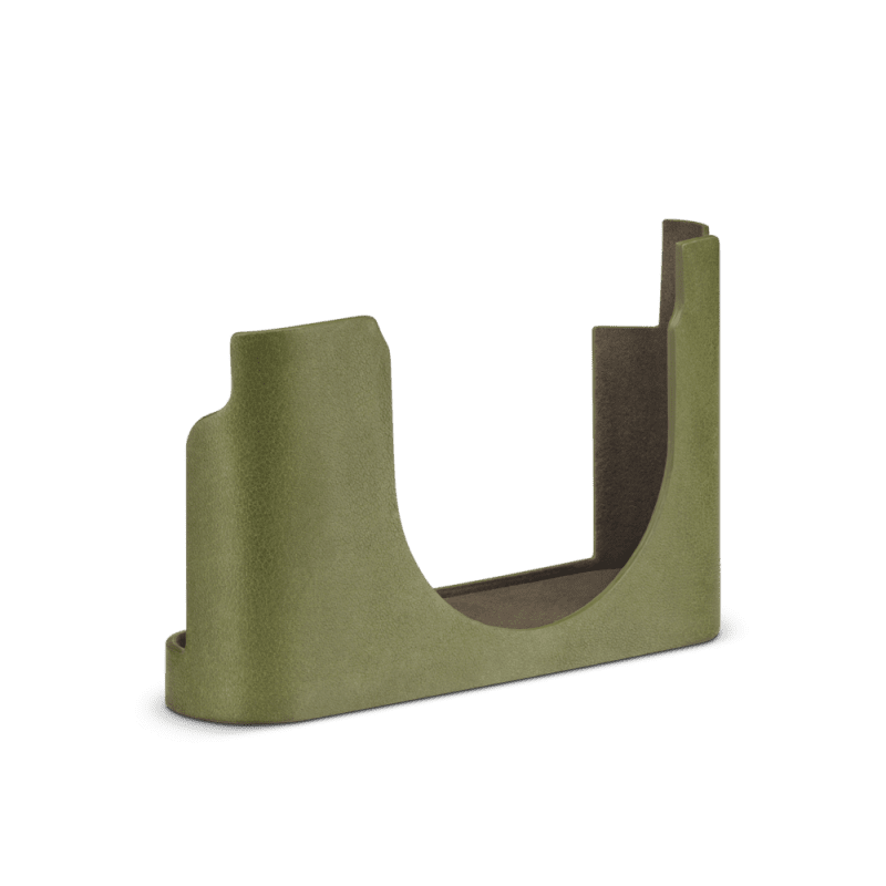 LEICA pouzdro Halfcase kožené, olive green pro D-Lux 8