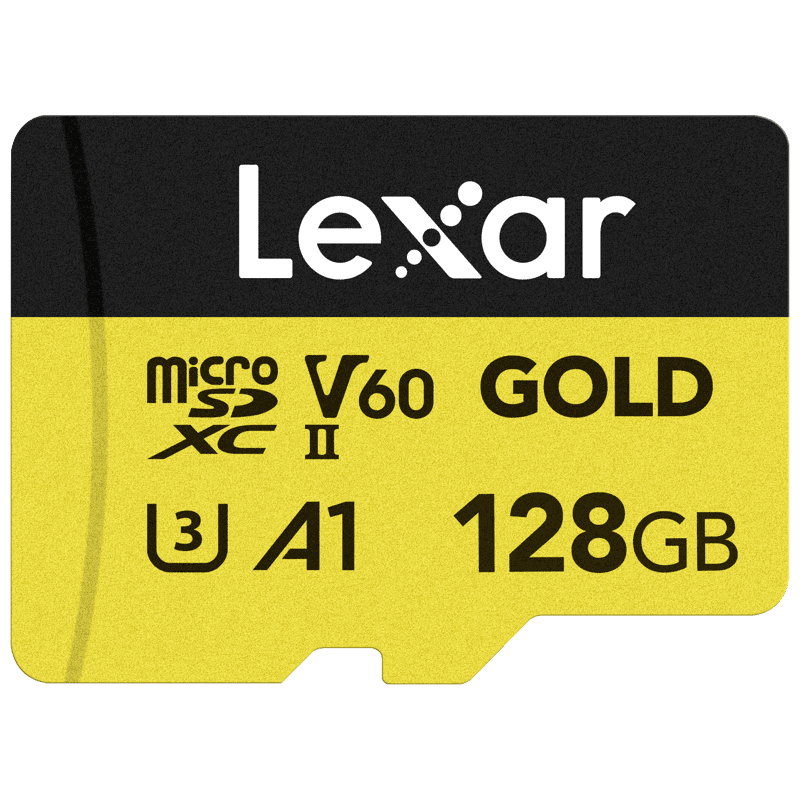 LEXAR microSDXC GOLD Professional V60 128GB