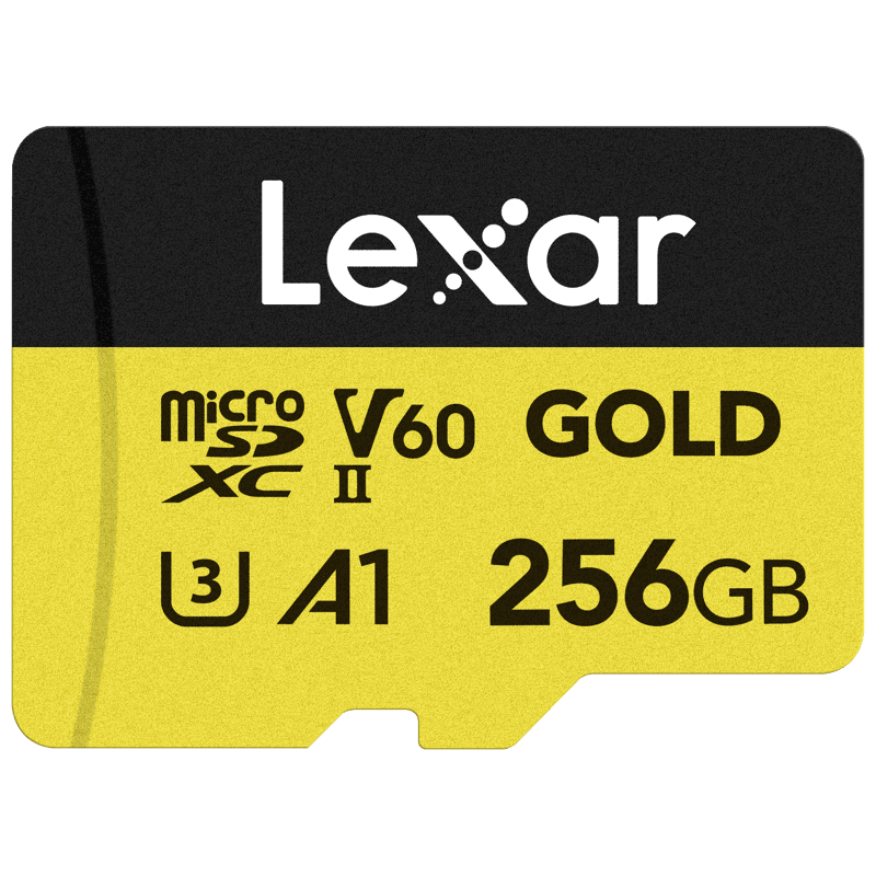 LEXAR microSDXC GOLD Professional V60 256GB