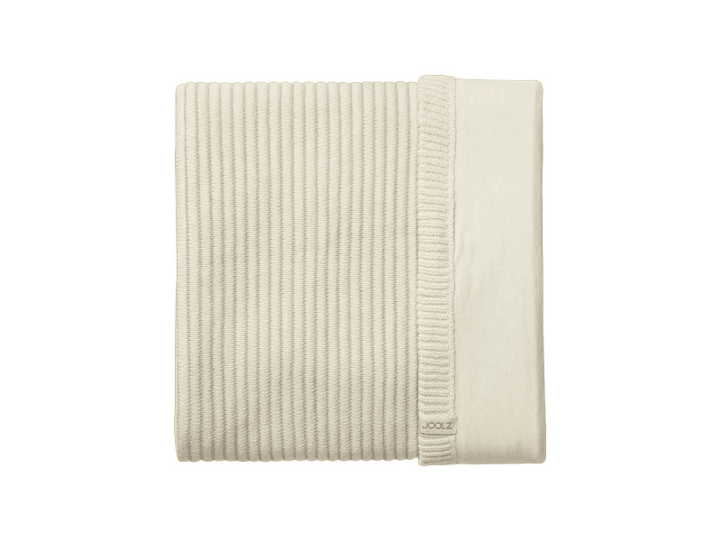 Joolz Essentials žebrovaná deka | Off-white