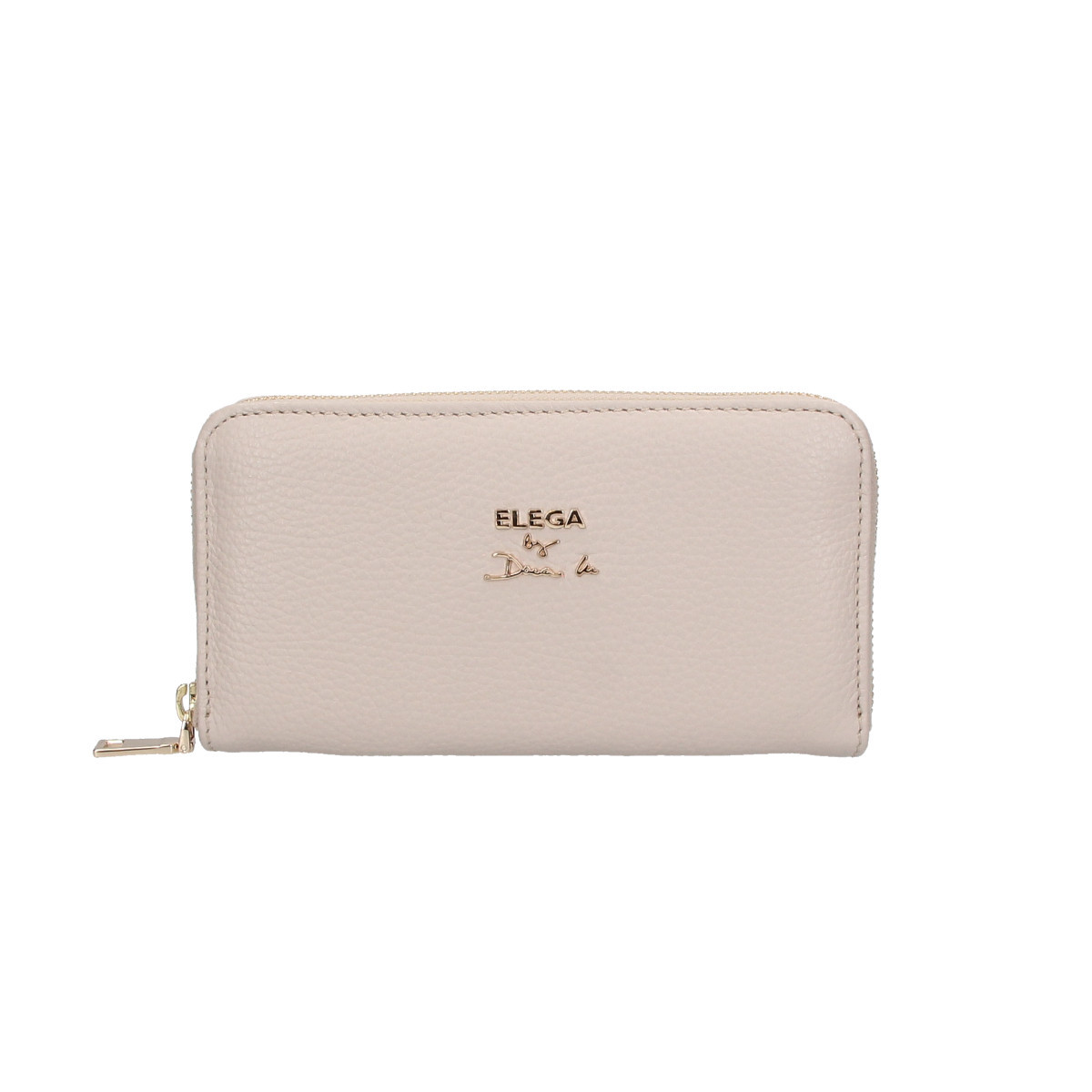 ELEGA by Dana M <![CDATA[Velká zipová peněženka Manon smetana/zlato]]>