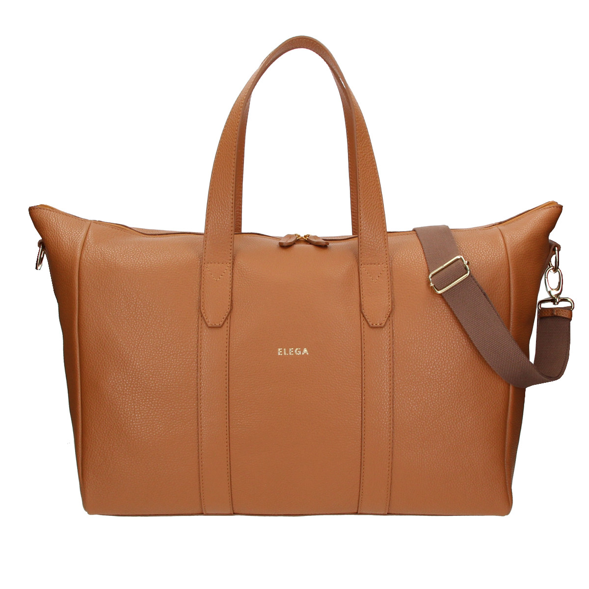 ELEGA <![CDATA[Cestovní taška Tipsy koňak]]>