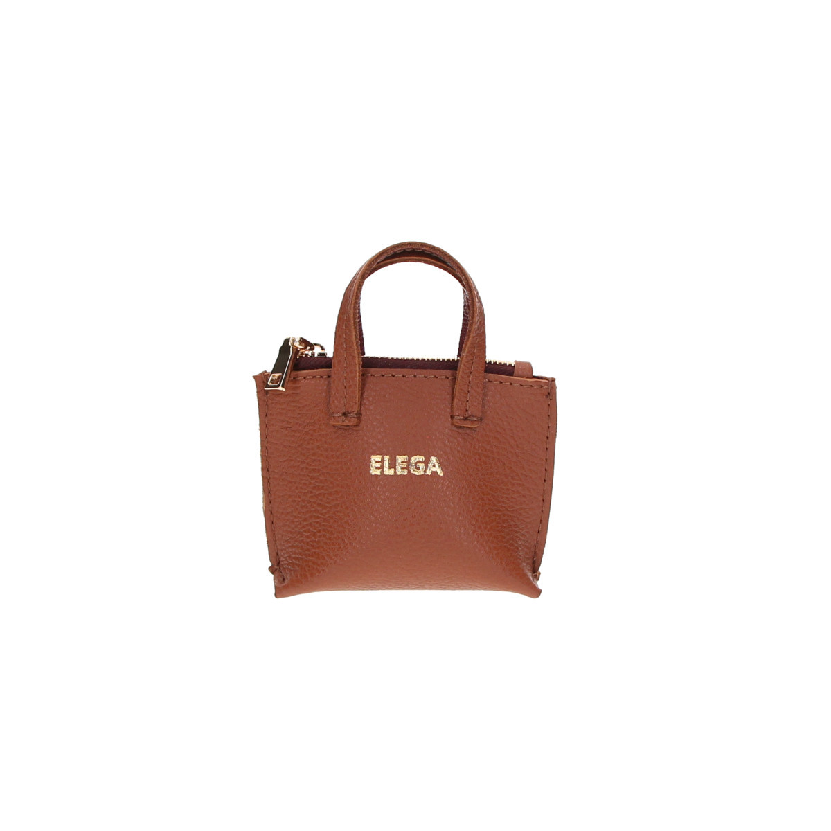 ELEGA <![CDATA[Klíčenka Destra koňak/vínová]]>