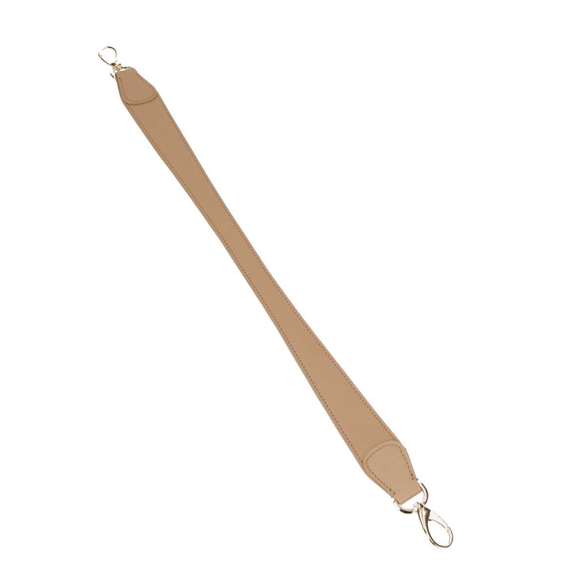 ELEGA <![CDATA[Jednoduché krátké držadlo cappucino/zlato]]>