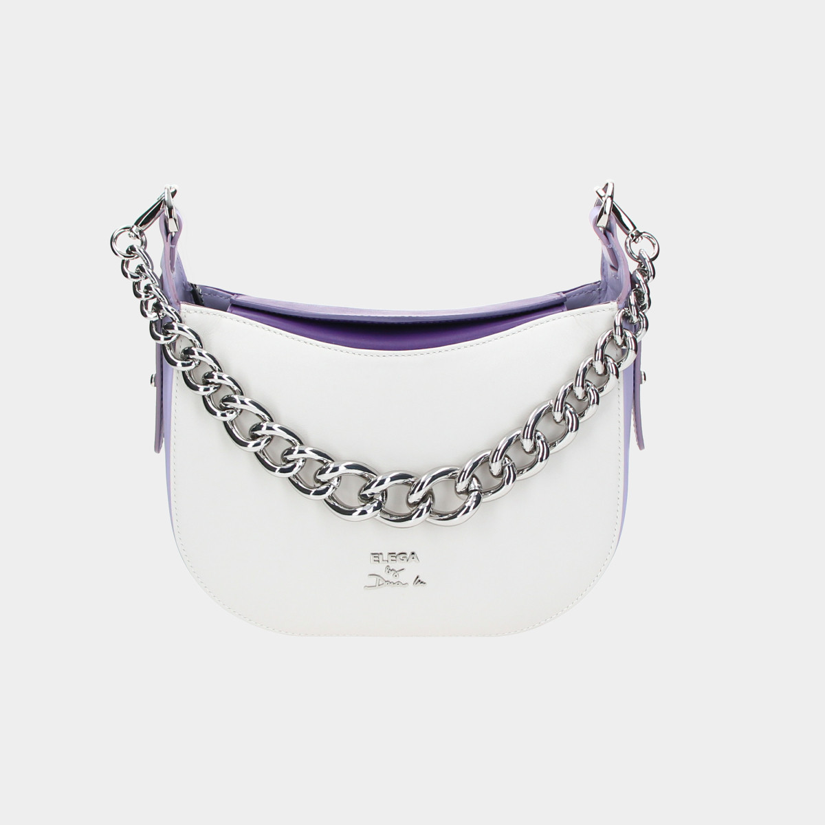 ELEGA by Dana M <![CDATA[Malá kabelka Twins offwhite/lila/fialová]]>