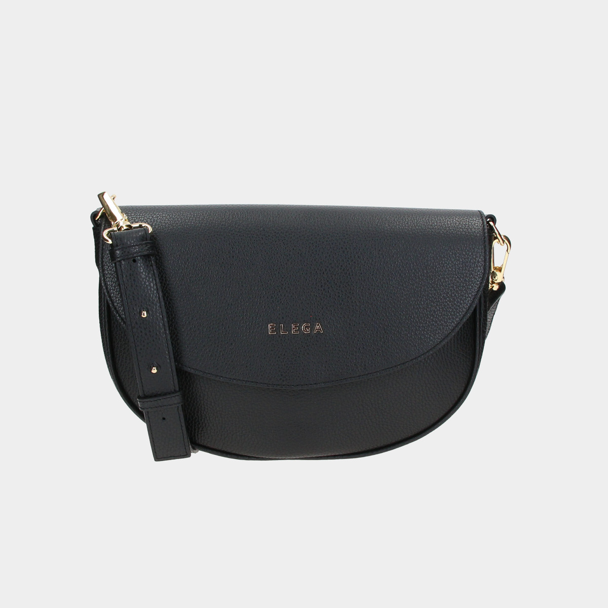 ELEGA <![CDATA[Klopnová kabelka Candy černá/zlato]]>