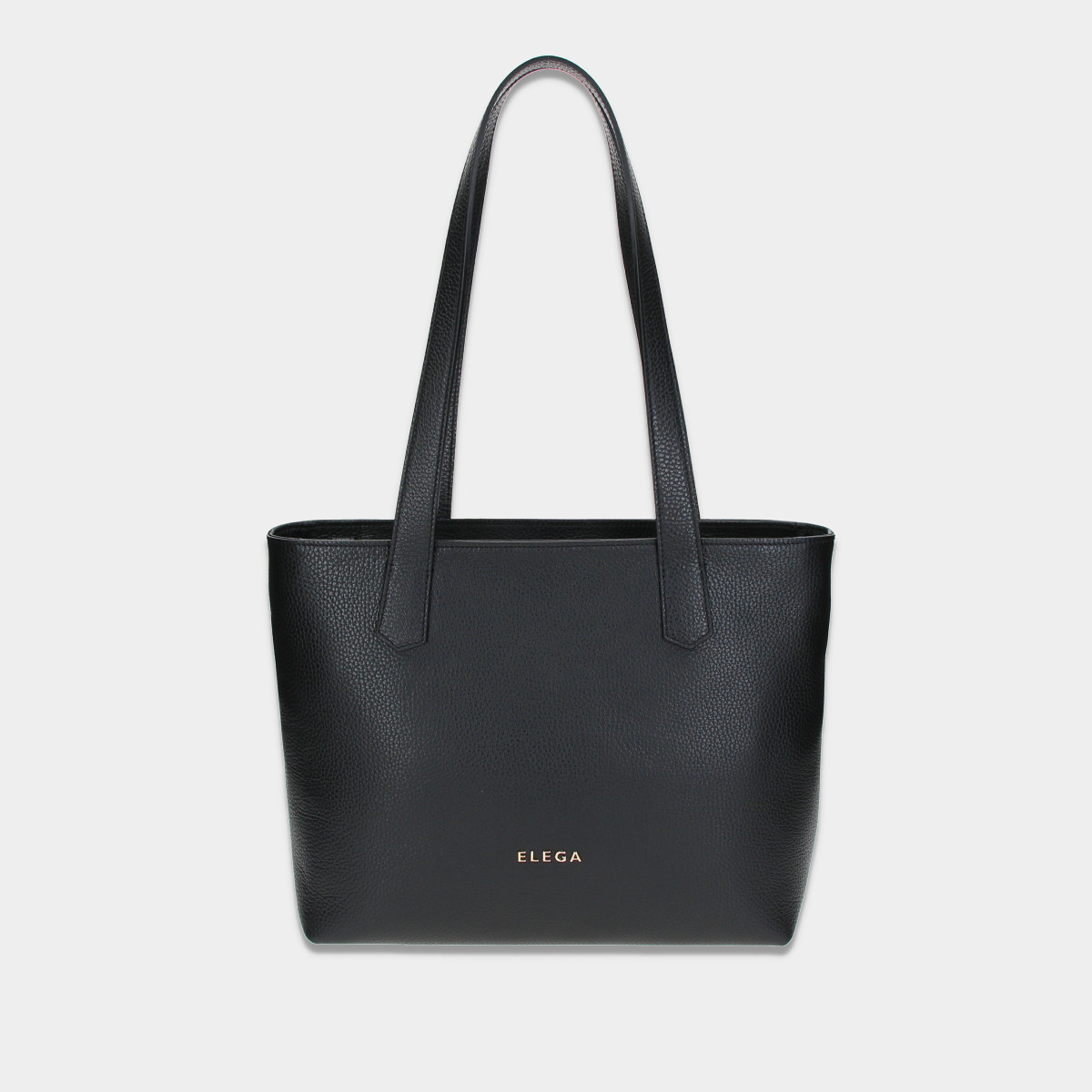 ELEGA <![CDATA[Malá shopper Camelly černá/zlato]]>