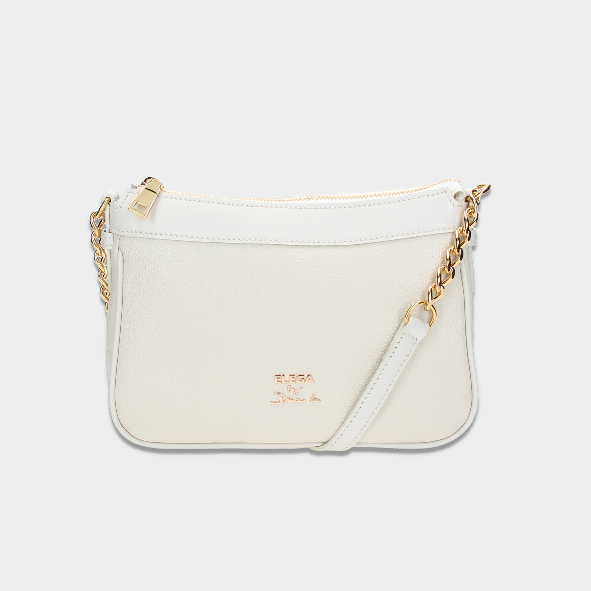 ELEGA by Dana M <![CDATA[Crossbody Louvre offwhite/zlato]]>