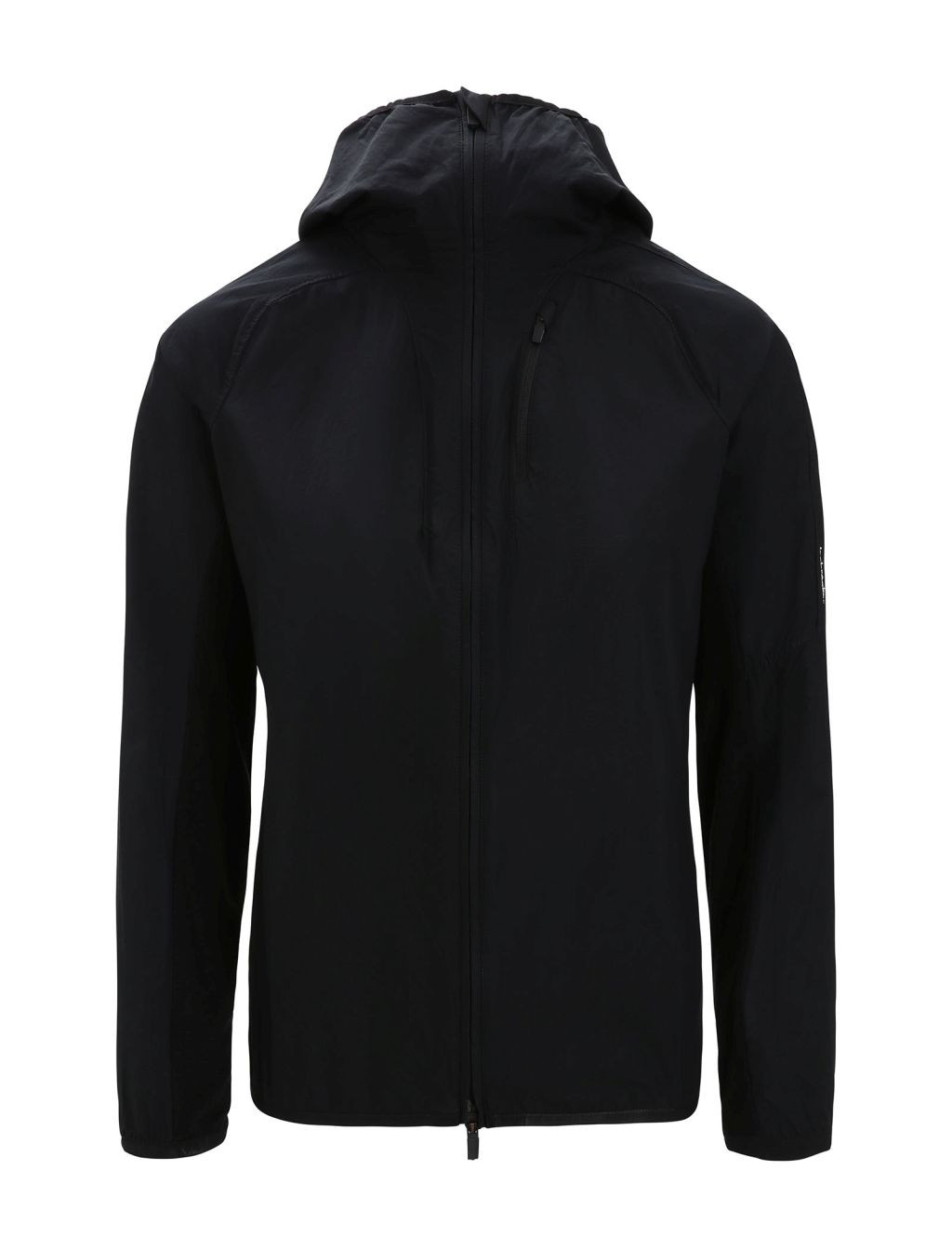 ICEBREAKER Wmns Shell+ Cotton Windbreaker, Black velikost: S