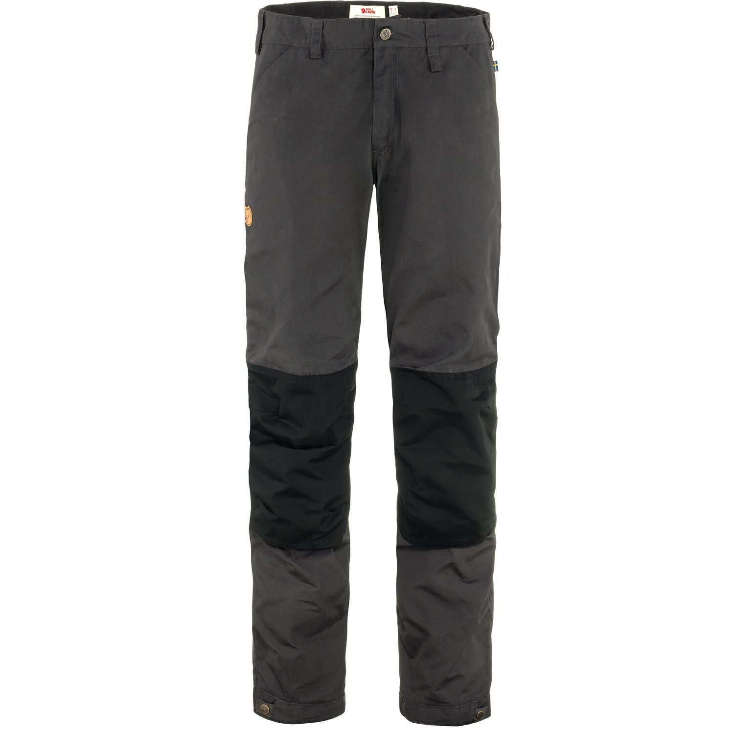 FJÄLLRÄVEN Greenland Trail Trousers M, Dark Grey-Black (vzorek) velikost: 50 Regular