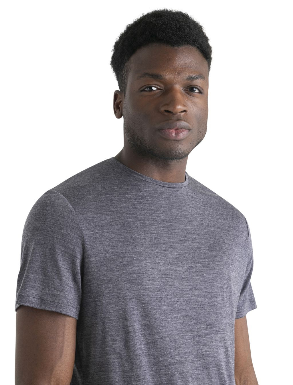 ICEBREAKER Mens Merino 125 Cool-Lite™ Sphere III SS Tee, Midnight Navy Heather velikost: M