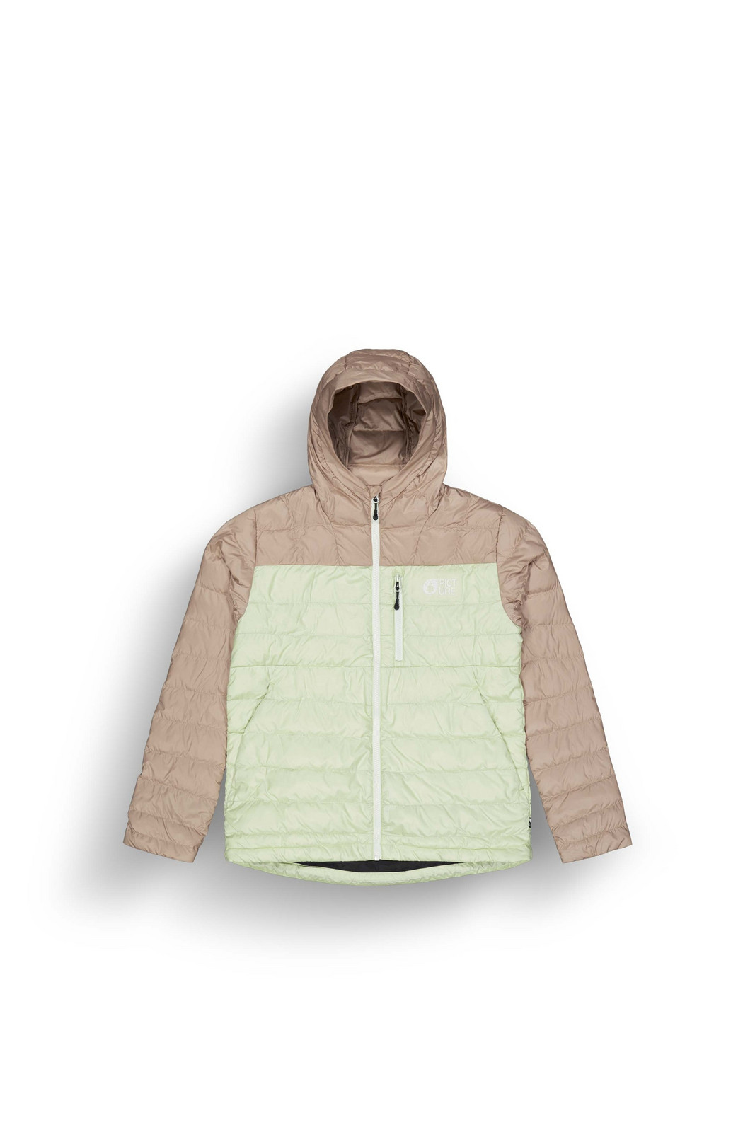 PICTURE W Mid Puff Down, Lime Cream Roebuck velikost: M