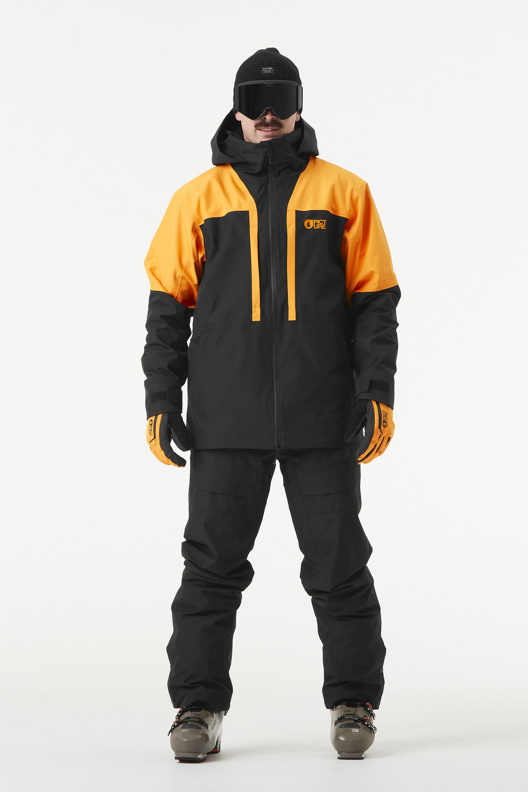 PICTURE M Track 20/15, Carrot Black velikost: L