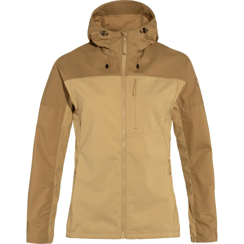 FJÄLLRÄVEN Abisko Midsummer Jacket W, Dune Beige-Buckwheat Brown (vzorek) velikost: S