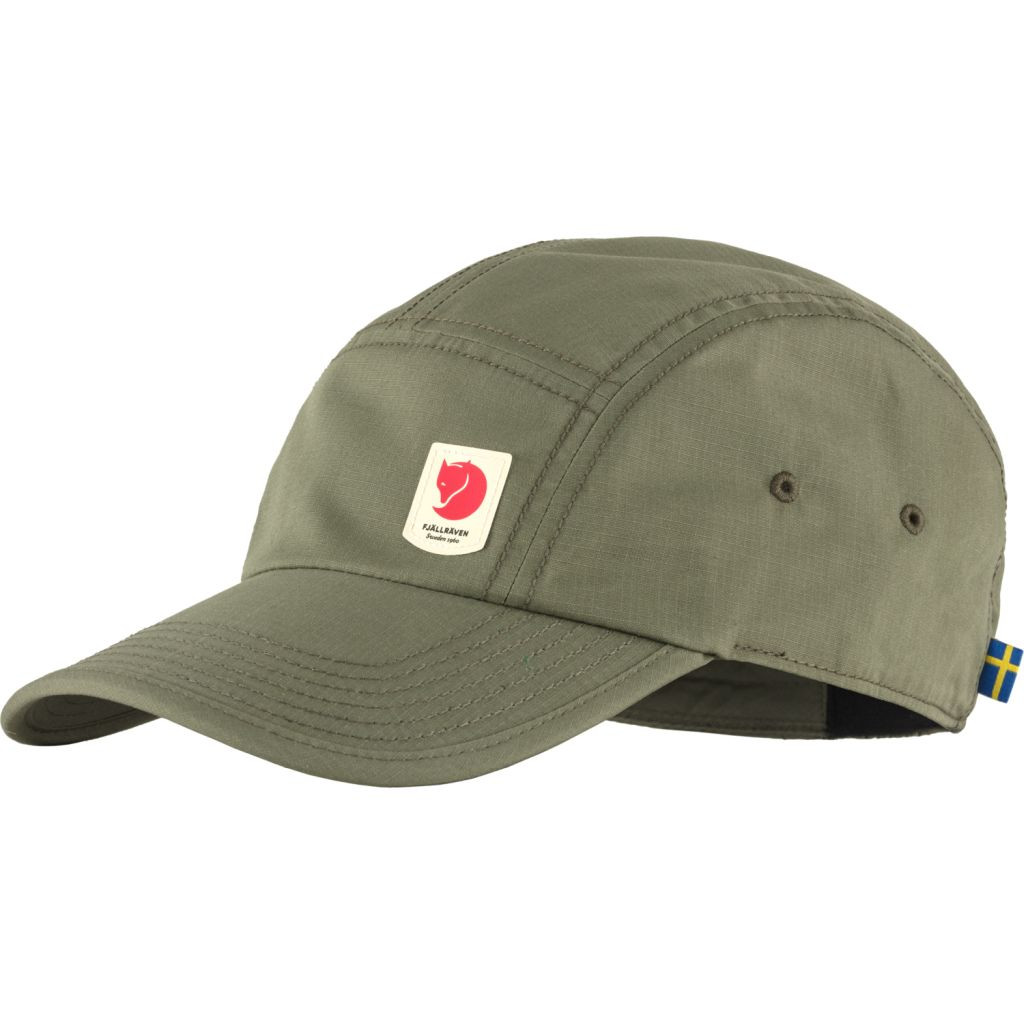 FJÄLLRÄVEN High Coast Lite Cap, Green (vzorek) velikost: L/XL