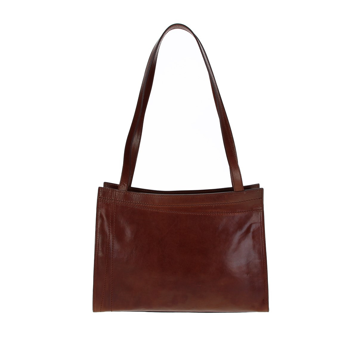 ELEGA <![CDATA[Kabelka zipová Megan hnědá]]>