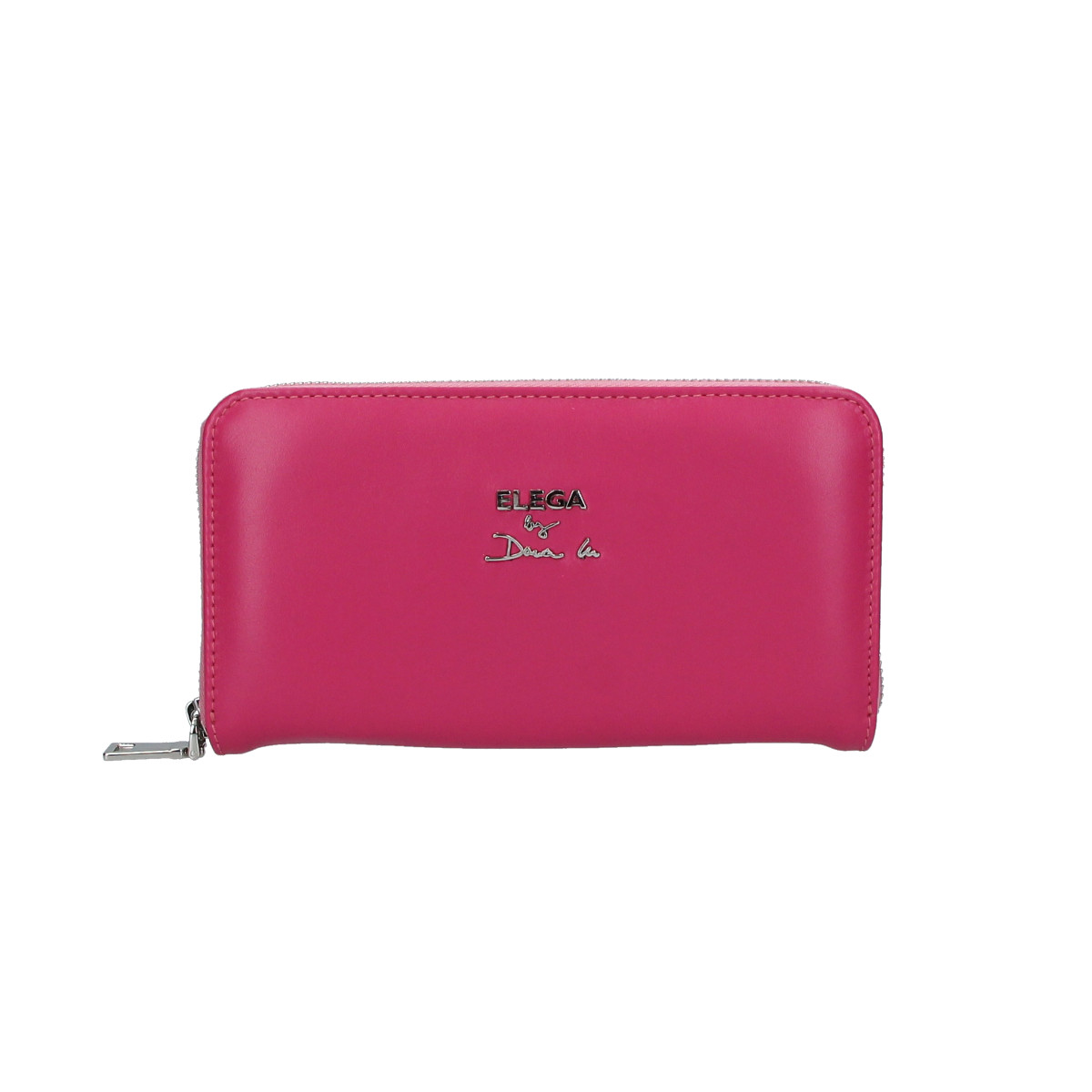 ELEGA by Dana M <![CDATA[Velká zipová peněženka Magnifico fuchsie/stříbro]]>
