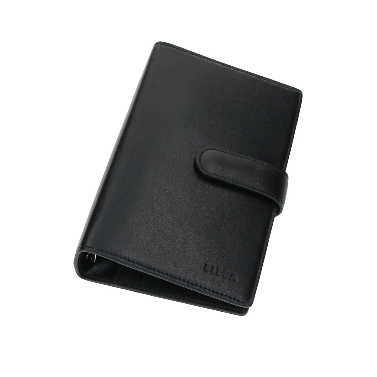 ELEGA <![CDATA[Kožený diář ELEGA černá hladká]]>