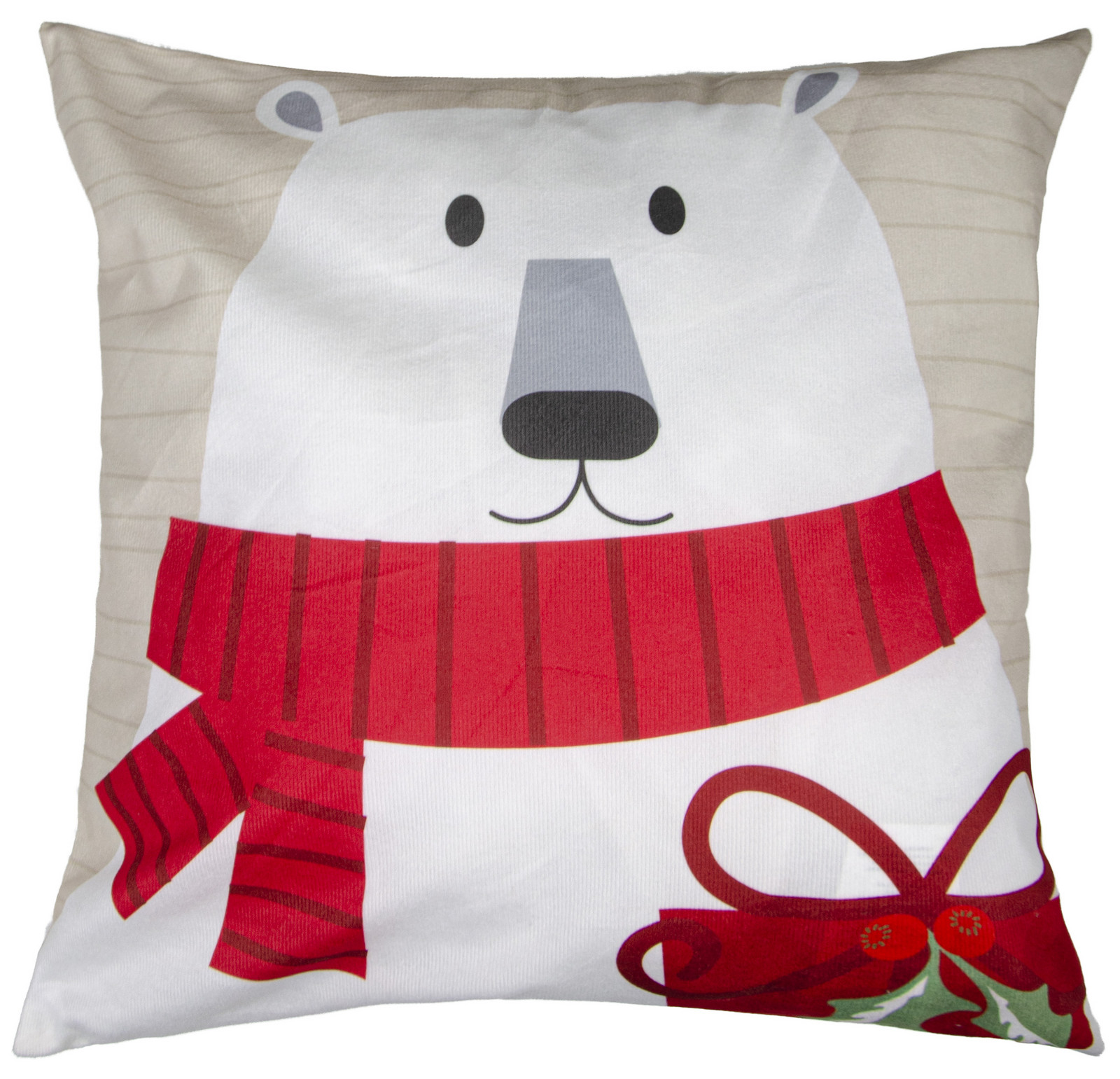 Vánoční polštář HOHOHO II. 40x40 cm mikrovlákno Varianta: Povlak na polštář, 40x40 cm