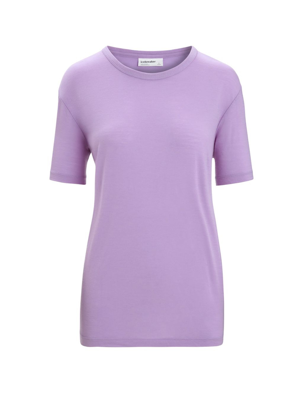 ICEBREAKER Wmns Granary SS Tee, Purple Gaze velikost: L