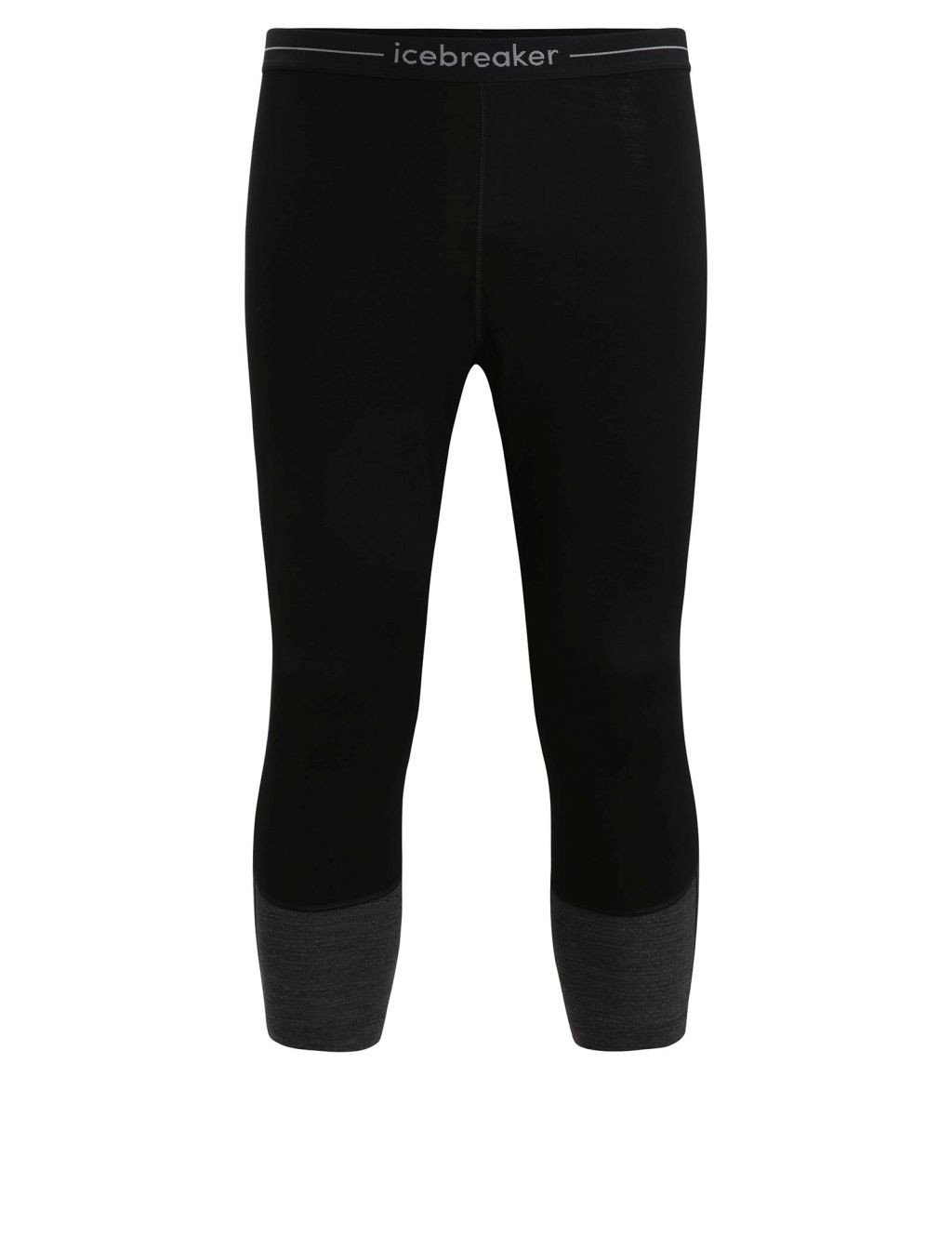 ICEBREAKER Mens Merino ZoneKnit 260 Legless, Black/Jet Heather velikost: XL