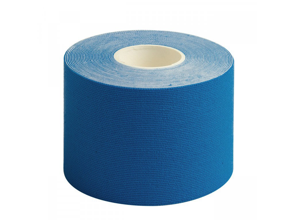 Páska YATE Kinesiology tape 5 cm x 5 m, tmavě modrá