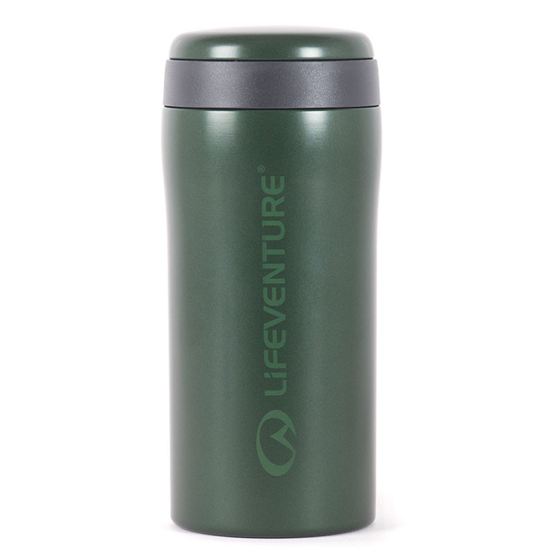 Lifeventure Thermal Mug, Metallic Green