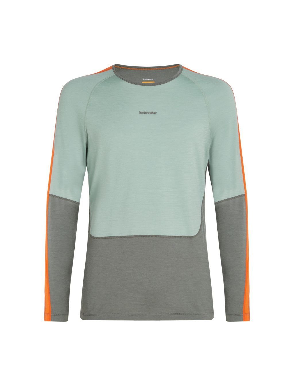 ICEBREAKER Mens 200 Sonebula LS Crewe, Galaxy/Moss/Blaze/Cb (vzorek) velikost: M