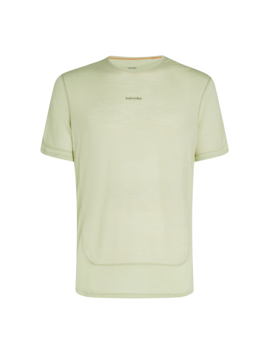 ICEBREAKER Mens 125 ZoneKnit Energy Wind SS Tee, Ashen (vzorek) velikost: M