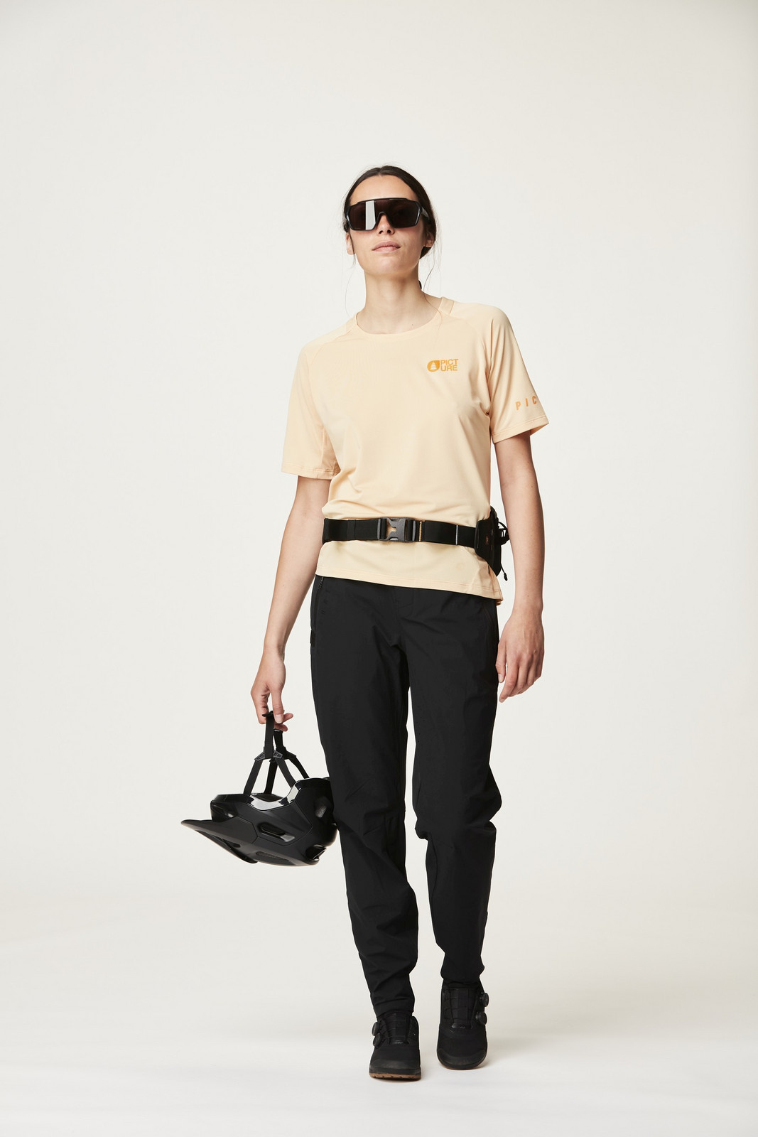 PICTURE W Ice Flow S/S, Honey Peach velikost: M