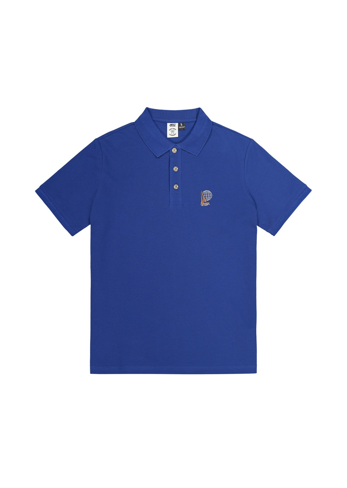 PICTURE M Notico Polo S/S, Blue Web velikost: L