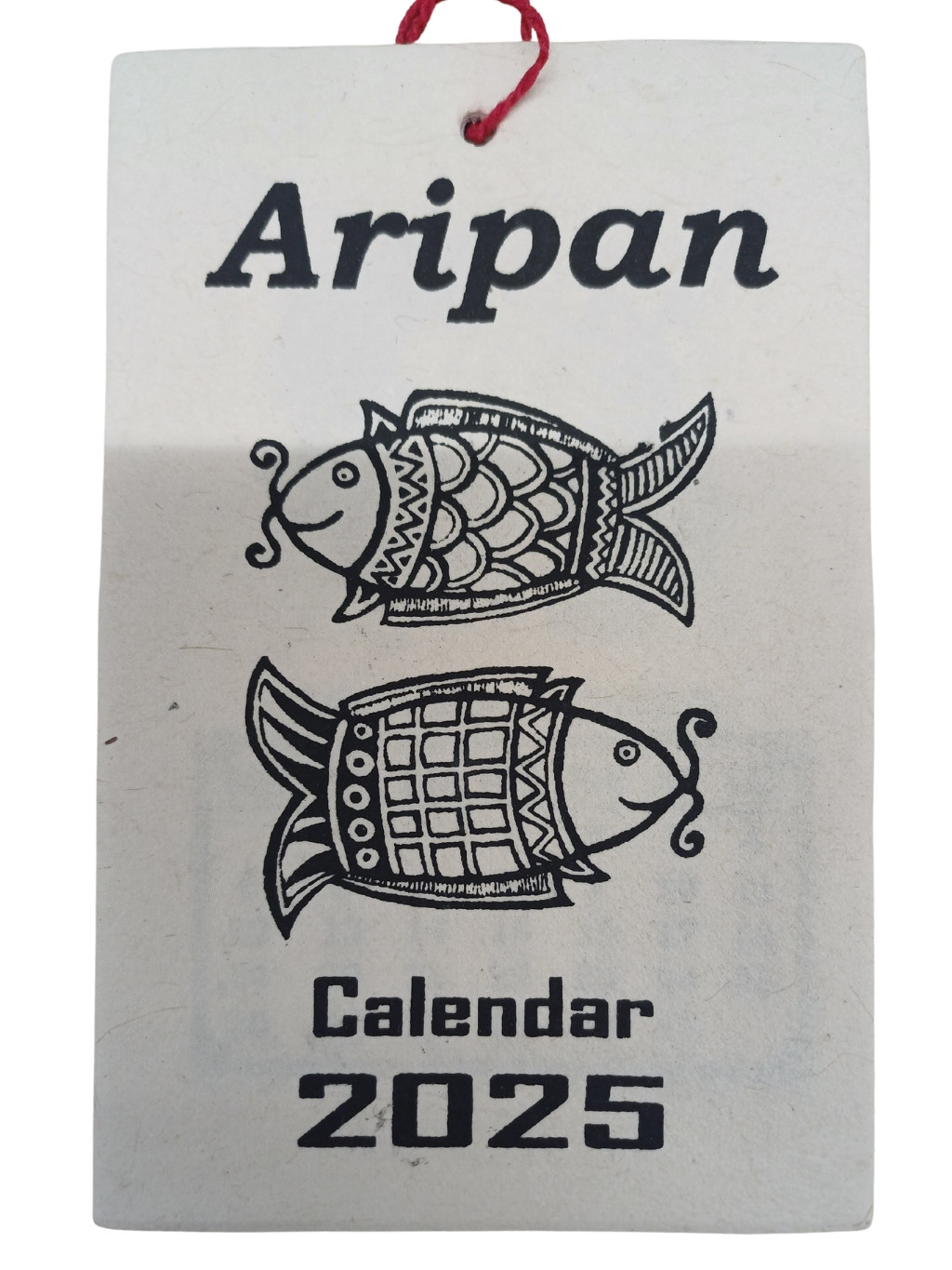 nepálský kalendář 2025 (malý) - Aripan