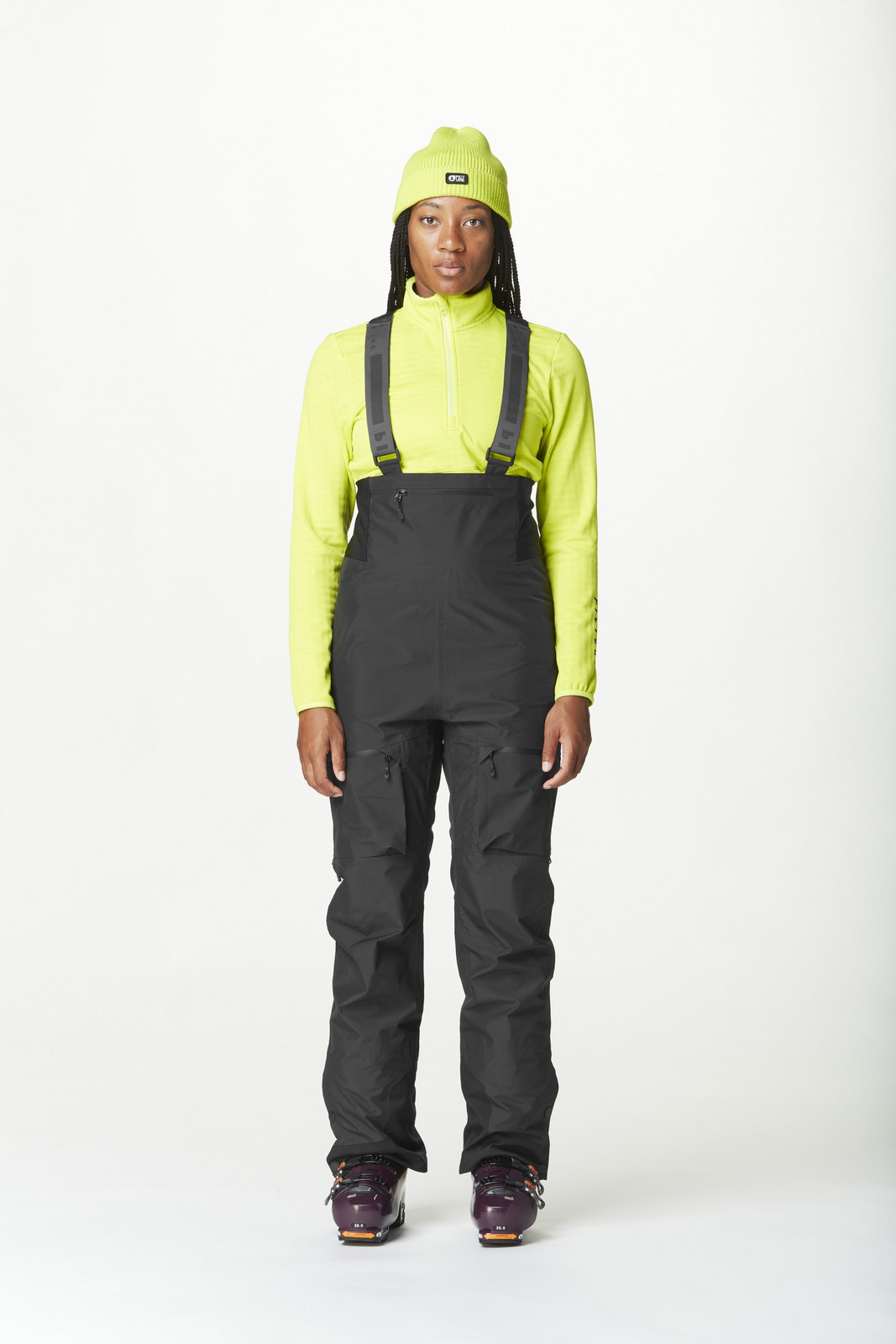 PICTURE W Aeron 3L Bib 20/15, Black velikost: M