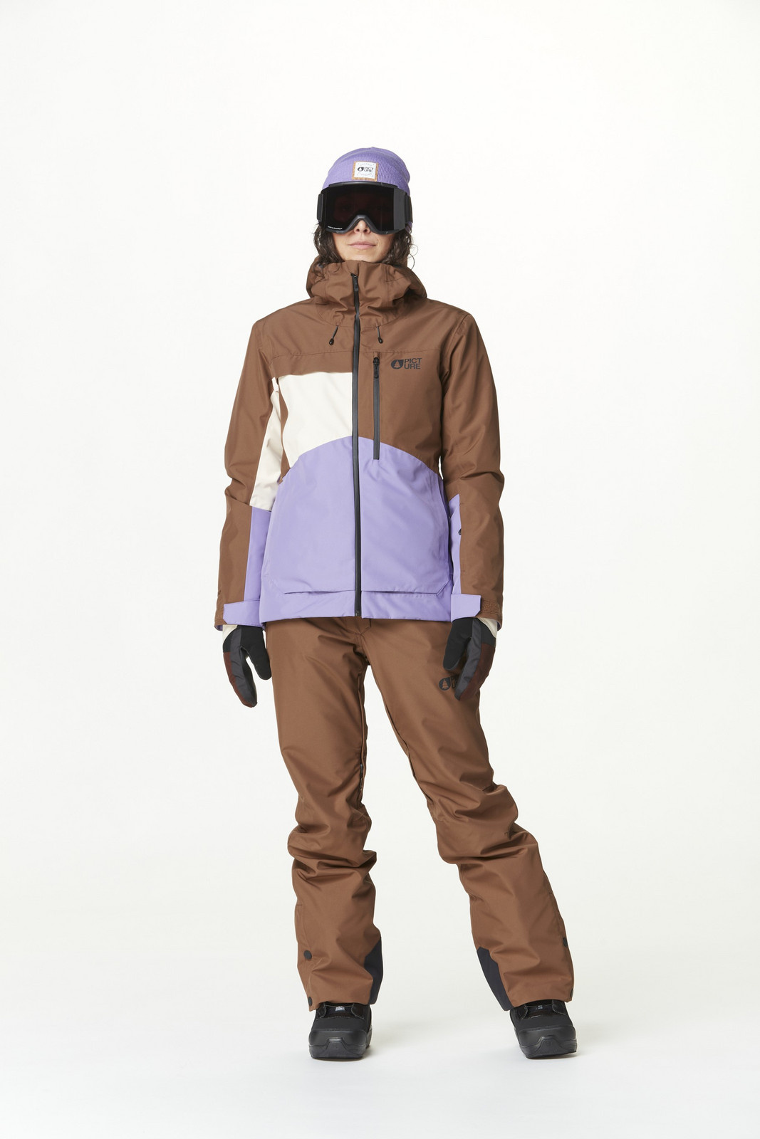 PICTURE W Seen 20/15, Cocoa Brown Paisley velikost: M