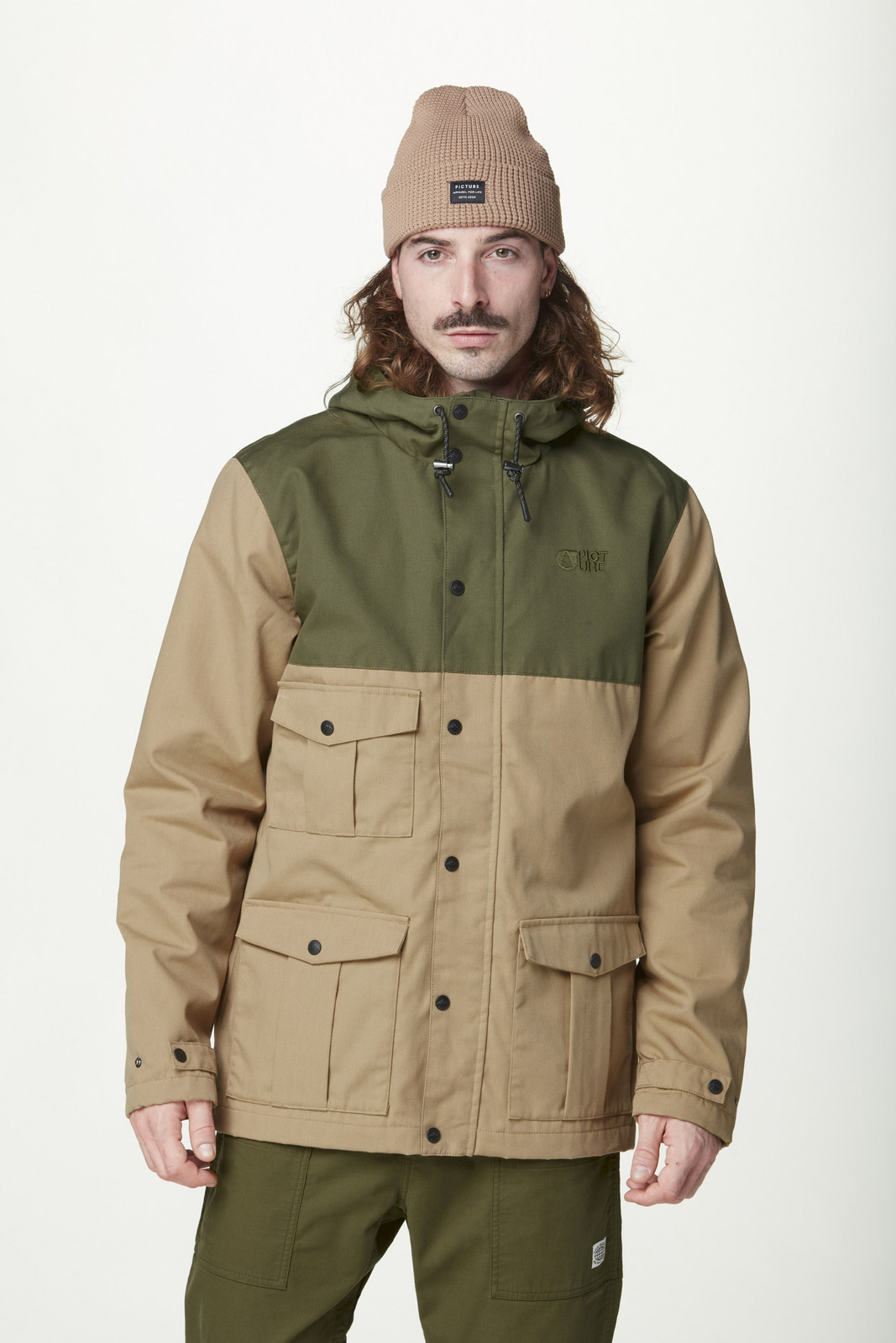 PICTURE M Moday, Dark Stone Tobacco velikost: L