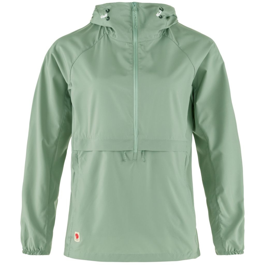 FJÄLLRÄVEN High Coast Lite Anorak W, Misty Green (vzorek) velikost: M