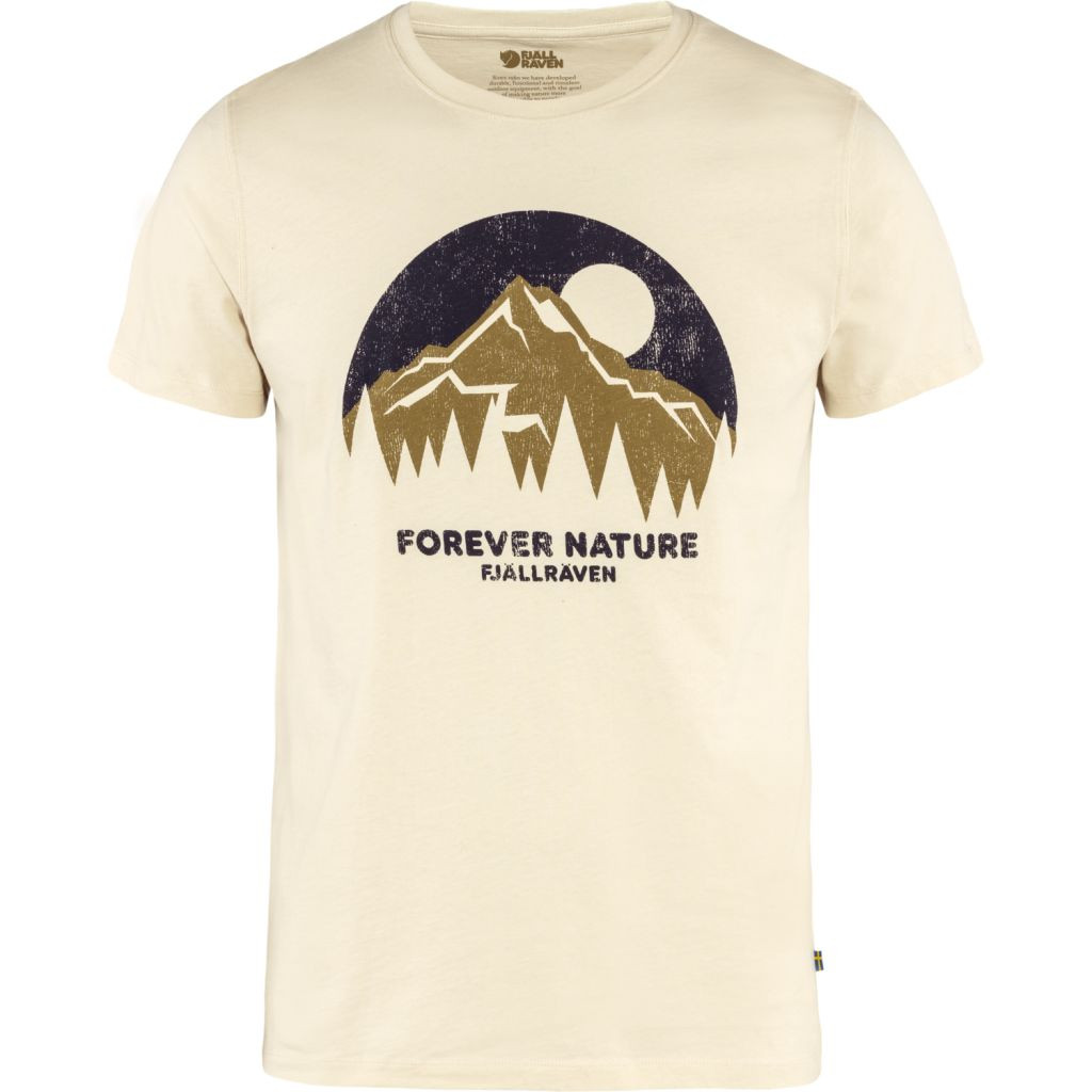 FJÄLLRÄVEN Nature T-shirt M, Chalk White (vzorek) velikost: L