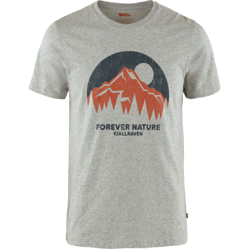 FJÄLLRÄVEN Nature T-shirt M, Grey Melange (vzorek) velikost: L