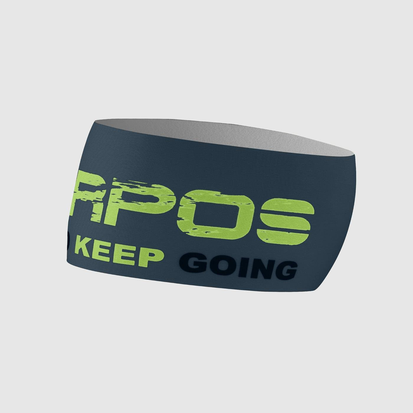 KARPOS M Pelmetto Headband, Midnight/Green Flash/Black