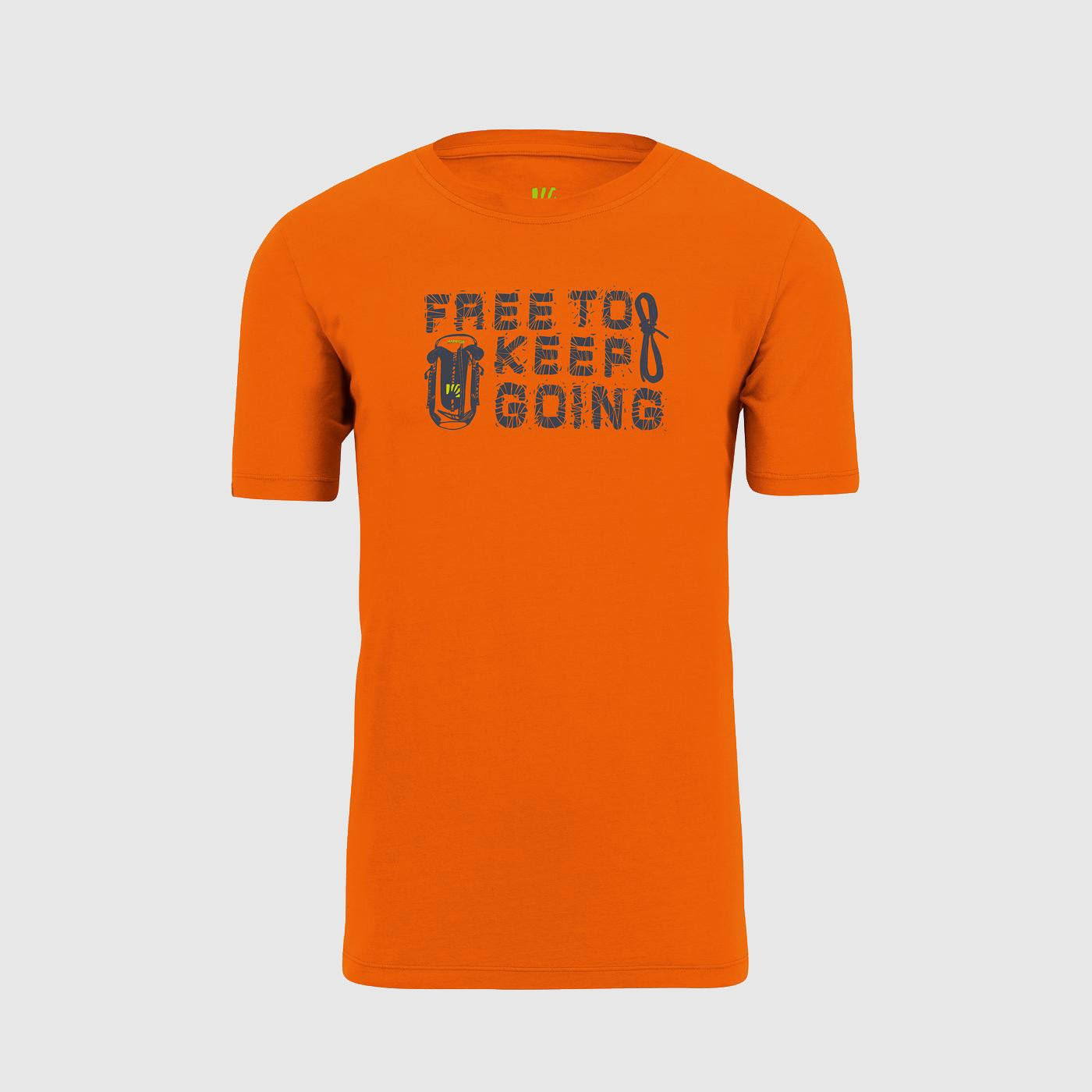 KARPOS M Crocus T-Shirt, Scarlet Ibis velikost: M