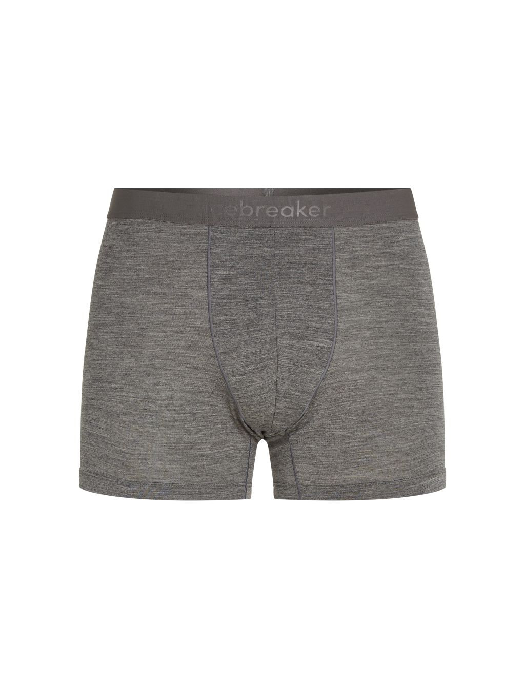 Pánské merino boxerky ICEBREAKER Mens 125 Cool-Lite Anatomica Boxers, Gritstone Heather velikost: L