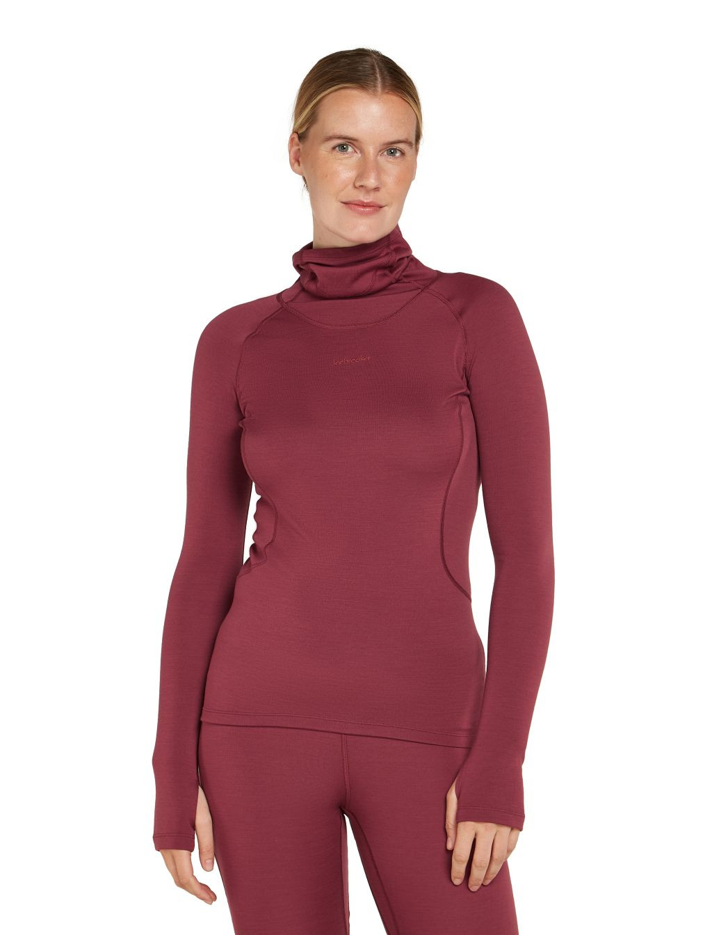 Dámské merino tričko s dlouhým rukávem ICEBREAKER Wmns 300 MerinoFine Polar LS Roll Neck, Port velikost: M
