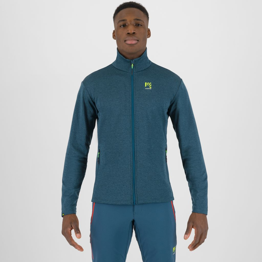 Pánská mikina KARPOS M Pizzocco Full Zip Fleece, Stargazer velikost: S