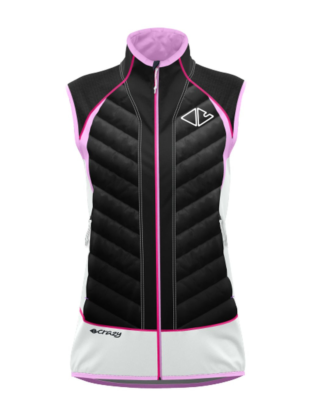 CRAZY Vest Channel Woman Pop velikost: S