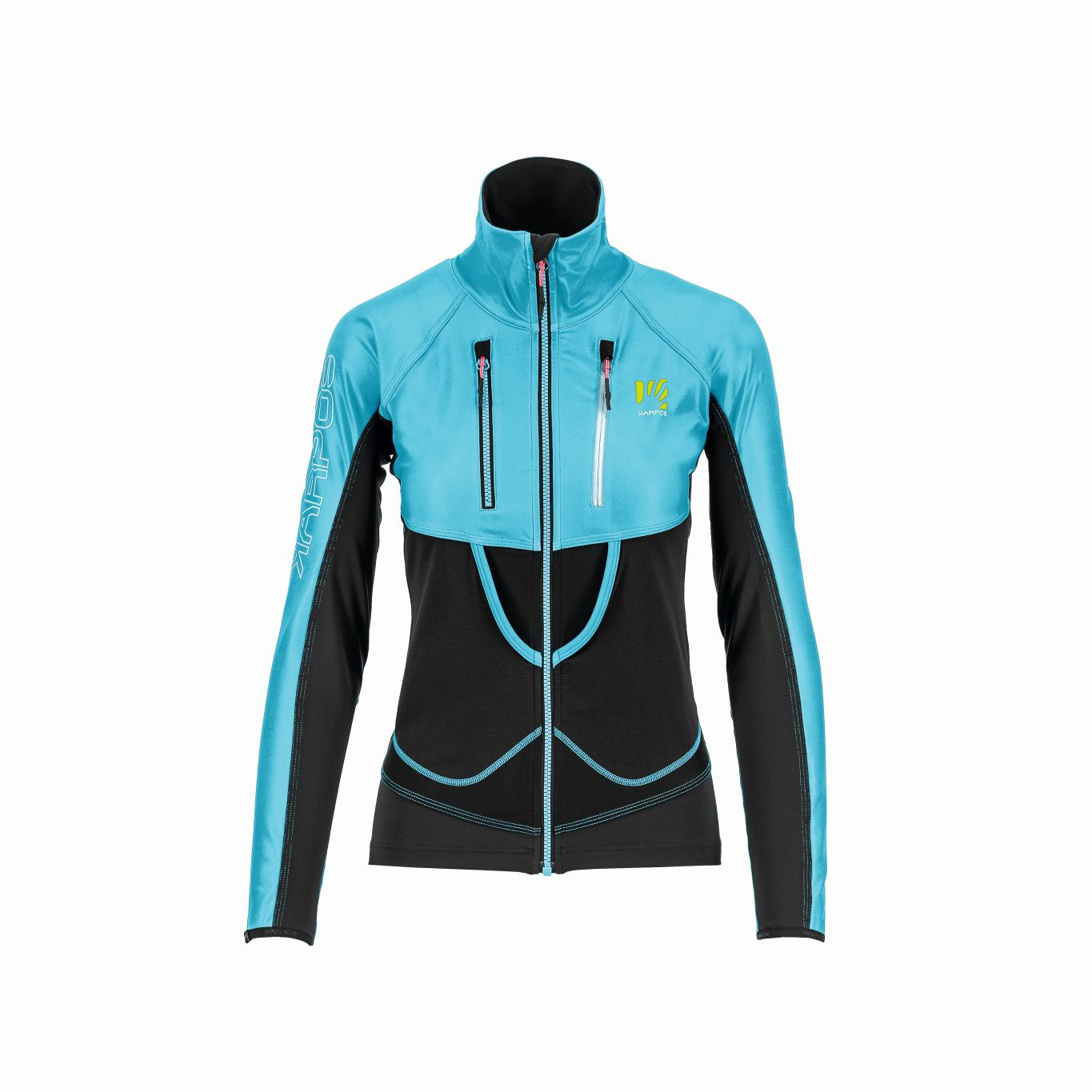KARPOS W Alagna Lite Jacket, Blue Atoll/Black velikost: M