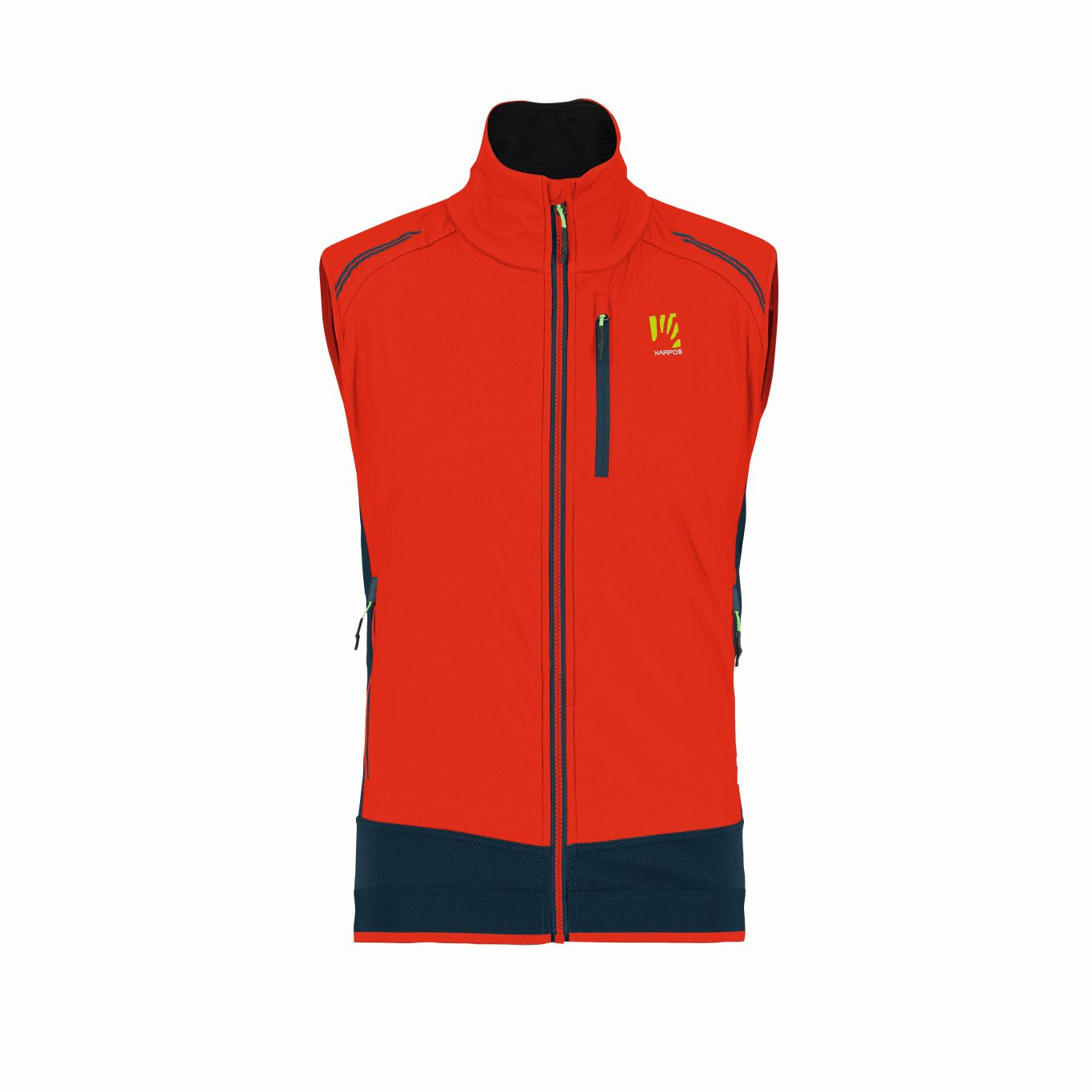 KARPOS M Alagna Plus Evo Vest, Fiery Red/Midnight velikost: L