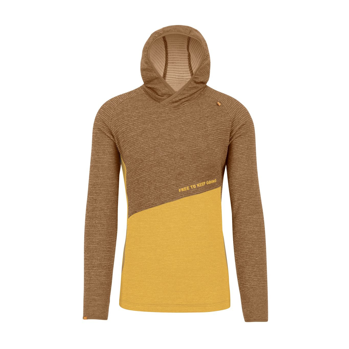 KARPOS M Camoscio Hoodie, Nuthatch/Golden velikost: L