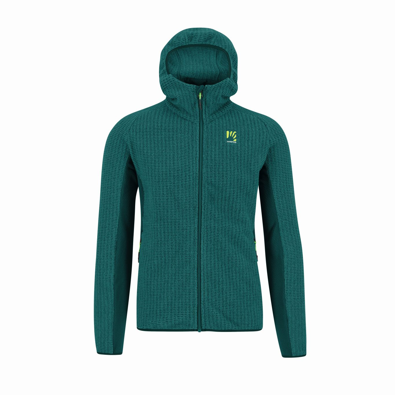 KARPOS M Rocchetta Hoodie Fleece, Balsam/Forest velikost: S